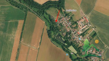 Prodej pozemku 476 m² – Jeníkovice, okr. Pardubice