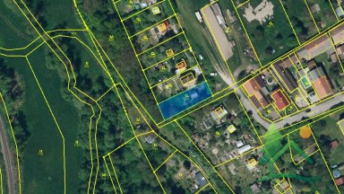 Prodej pozemku 476 m² – Jeníkovice, okr. Pardubice